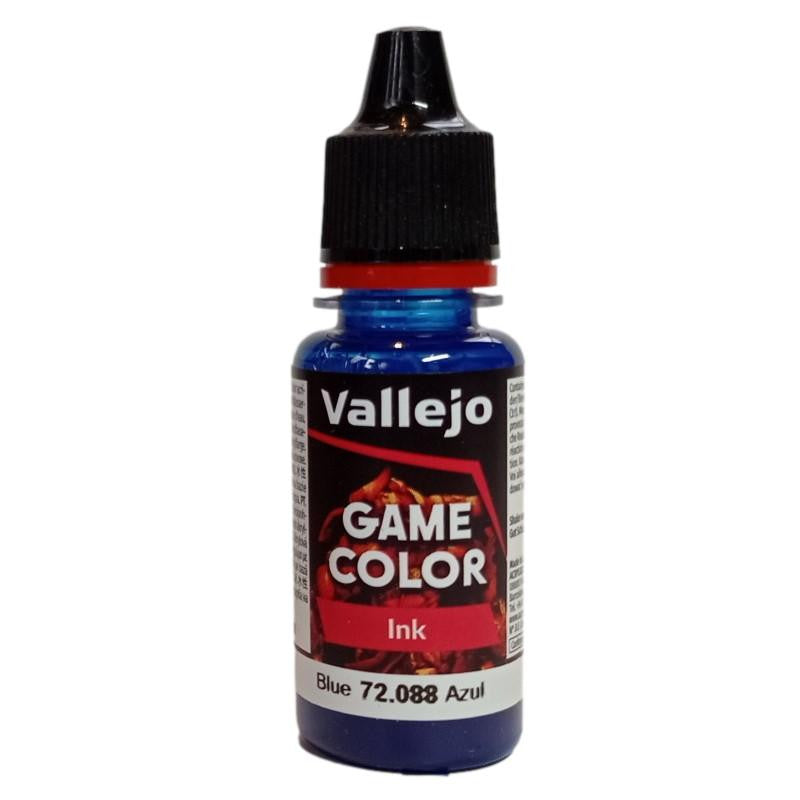 Vallejo Game Color: Ink- Blue Ink, 17 ml. 72088